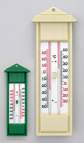 Termometro massima-minima senza mercurio - max-min thermometer, quicksilver  free